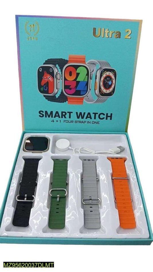 4 in 1 Ultra-2 Smart Watch