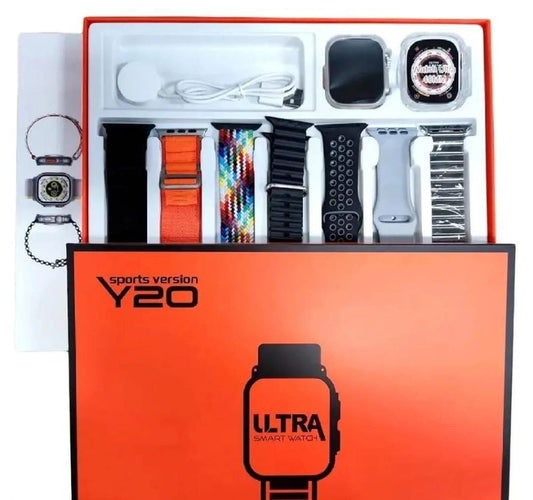 Y20 Ultra Water Proof Smart Watch 7 in 1